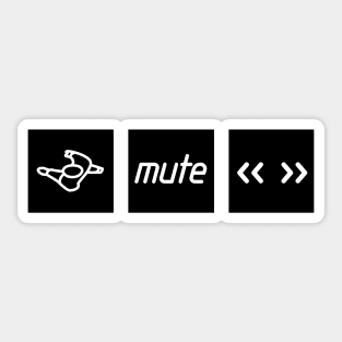 Mute Records Sticker